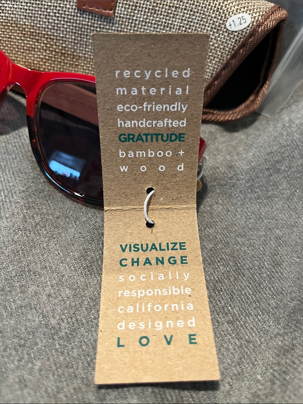 FOR @jblive Two pair Blue Planet Lucia Sun Readers +1.25-NWT - Picture 3 of 8